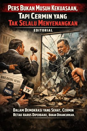 Bukan Musuh Kekuasaan, Pers Cermin yang Tak Selalu Menyenangkan