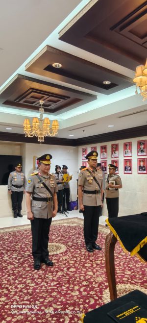 Brigjen Pol. Untung Widyatmoko Resmi Jabat Kadiv Hubinter Polri, Naik Pangkat Menjadi Irjen